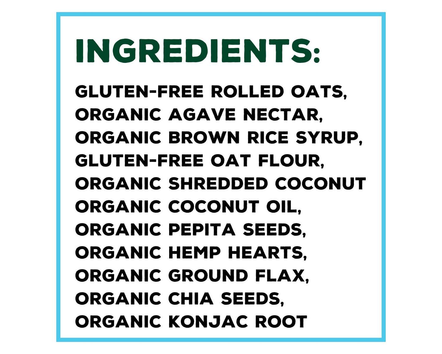 Coconut Baked Oat and Seed Bar